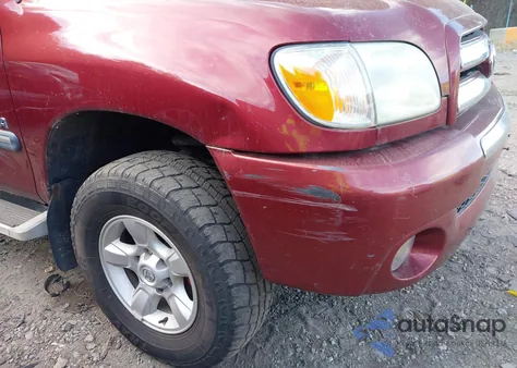 2006 Toyota Tundra Sr5 V8 z USA, uszkodzony, nr VIN 5TBBT441X6S478435